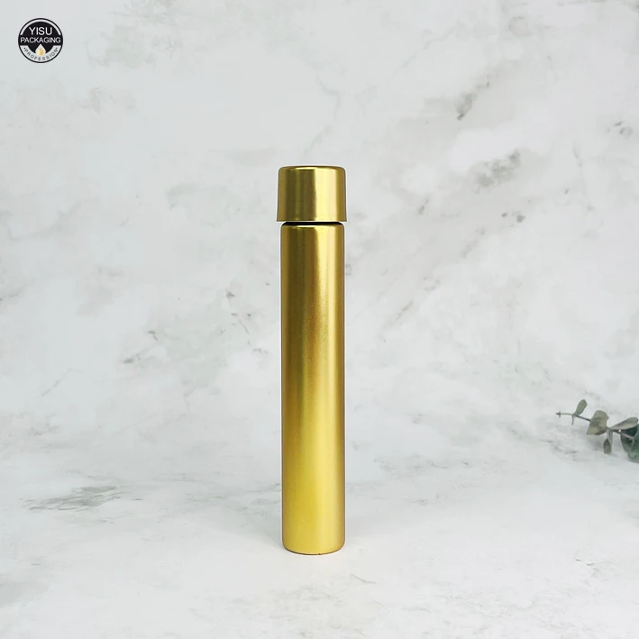 11.5cm Personal Care Glass Pre-Roll Tube with Child Proof Lid Screen Printed for Easy Handling