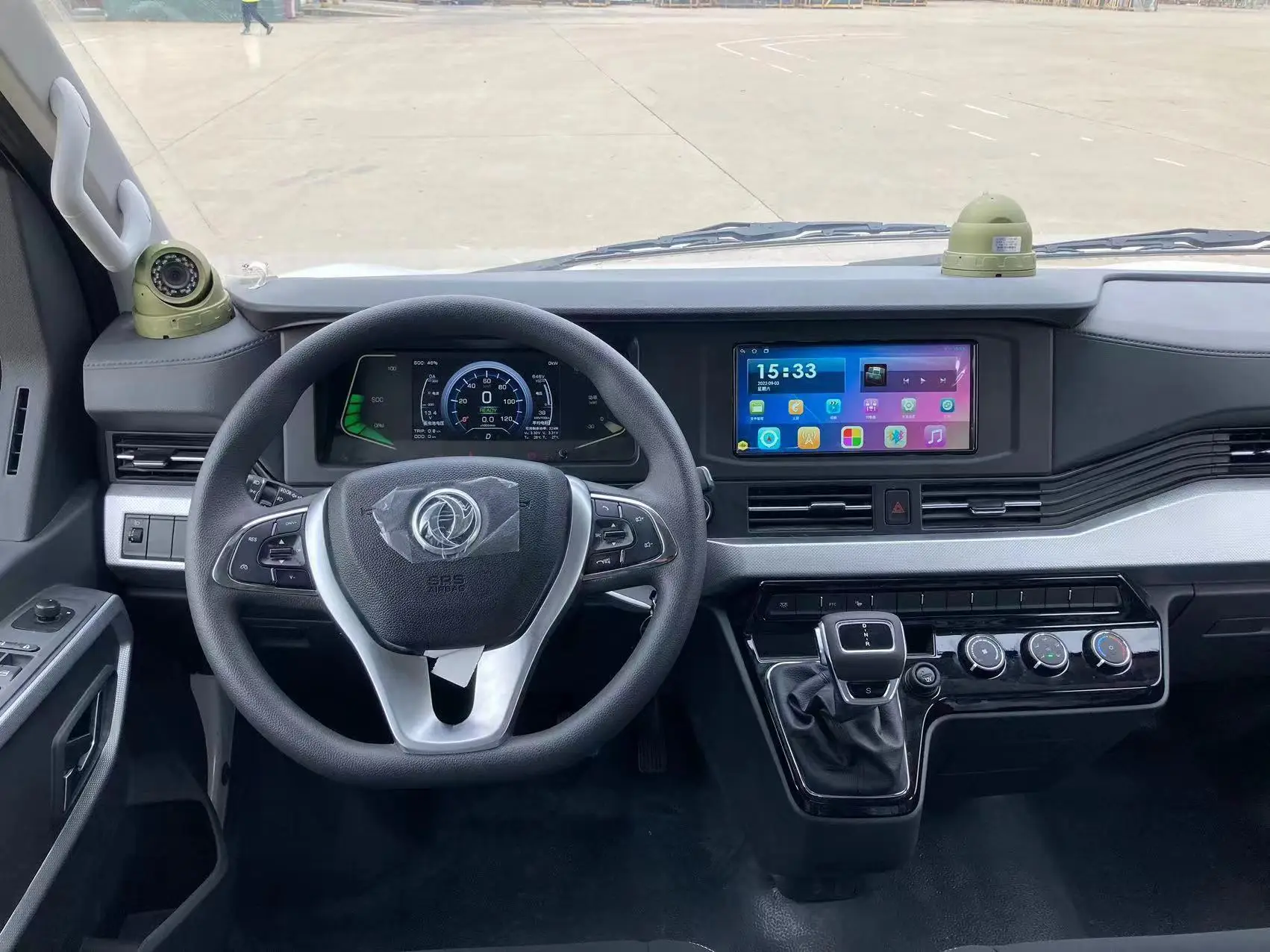 2023 новый дизайн Dongfeng U-van электрический автобус 4x2
