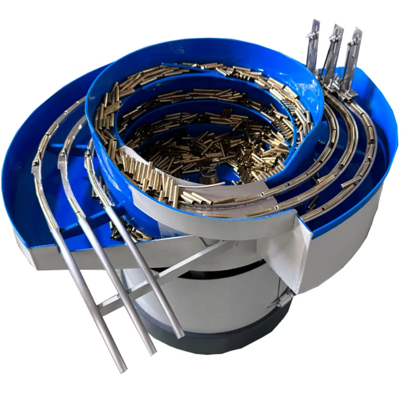 Automatic Line Vibration Bowl Feeder for Small Connector Plug-in Long Linear With Table Vibratory Bowl Feeder