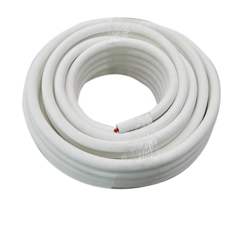 1/4'+1/2' 50ft  Pre-insulated Copper Pipe Line Set