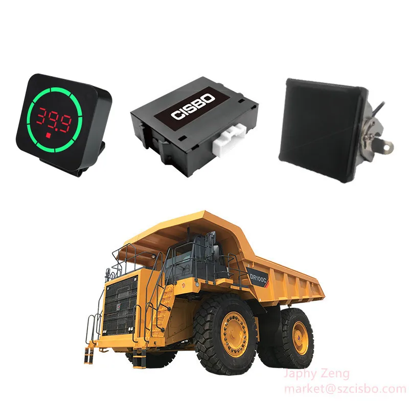 radar proximity warning alert system pwas system for heavy duty vehicle mining truck