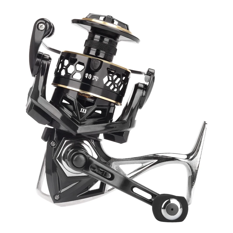 Strong Metal Frame Fishing Reel with Durable & Corrosion Resistant Stainless Steel Bearings Spinning Saltwater Fishing Reels