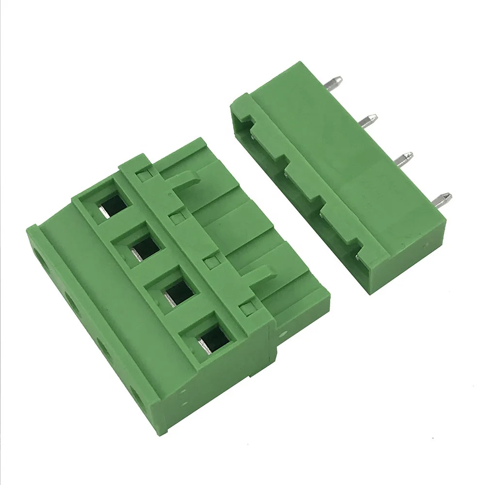 4pin свяжитесь с 7,62 мм шаг PCB подключаемых мужской и женский клеммный блок XK2EDGKA-7.62 2EDGVC-7.62