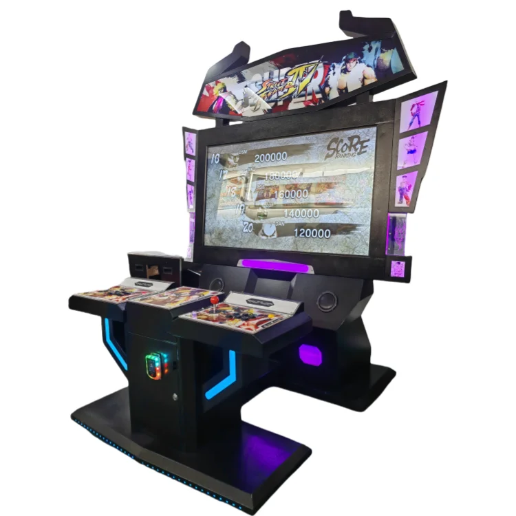 Оптовая Продажа с фабрики 55LCD Fighting видеоигры Street Fighter 4 кабинета аркадные игровые автоматы