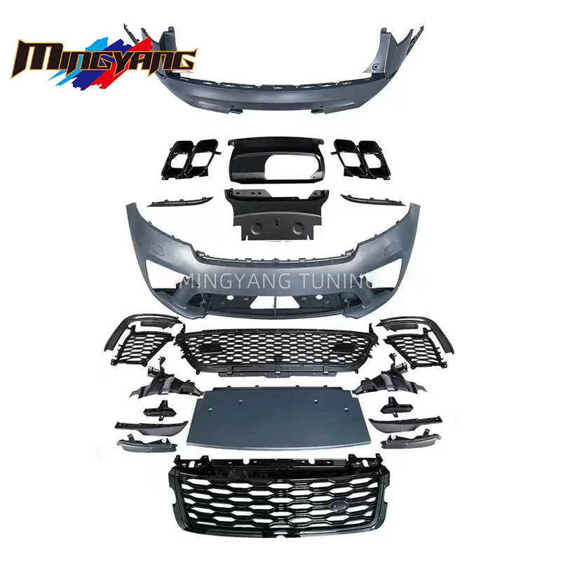 High fitment SVA facelift 2020-2021 upgrade car bumpers conversion bodykit for Range Rover Velar body kit