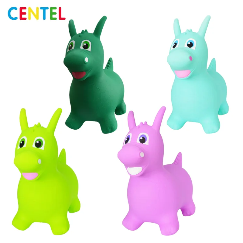 
Dinosaur ride-on hopper bouncer animal toy for kids 