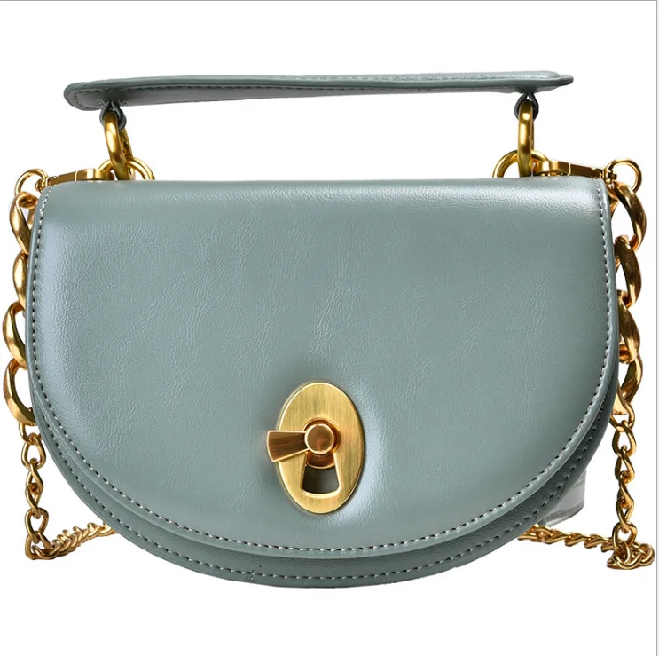 Summer mini retro hand bag female bag 2019 new fashion leather handbag Korean leather Messenger bag