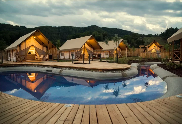 Outdoor Hotel Lodge New Style Safari Tent For  Outdoor Hotel Resort