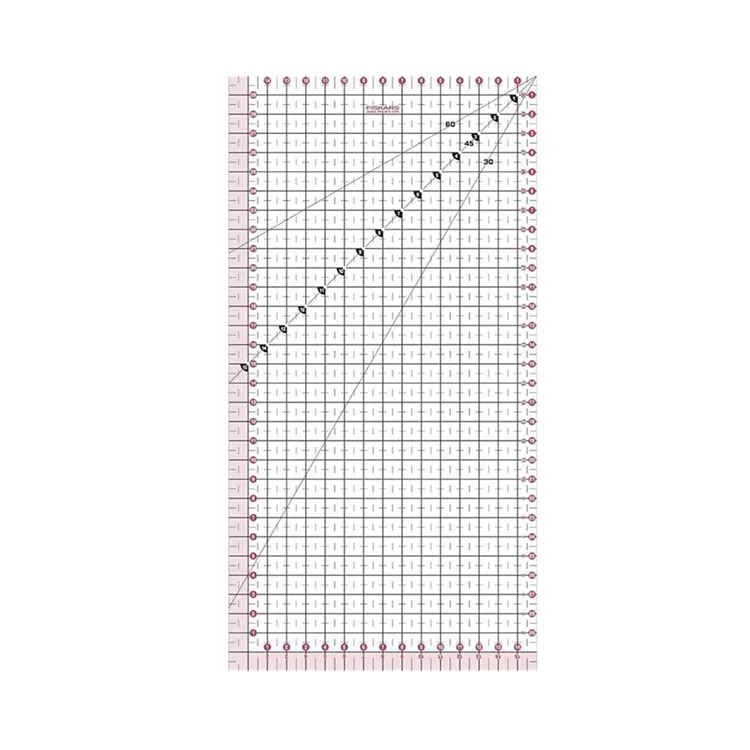 Clear Acrylic T-shirt Ruler Guide Tool Plexiglass Fabric Sewing Ruler