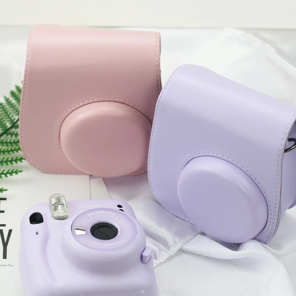 Fujifilm Instax mini11/9/8 мгновенный защитный чехол для камеры из искусственной кожи