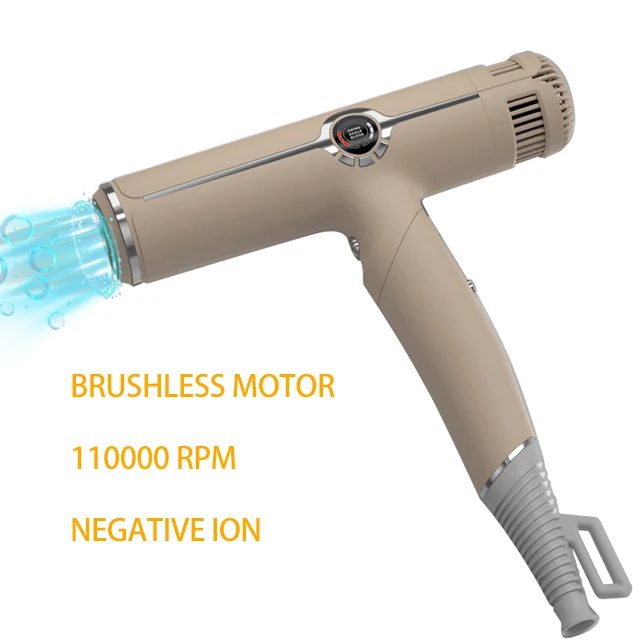 Professional Portable high speed BLDC Motor negative ion electric hair dryer professional salon for home hair dryer machine