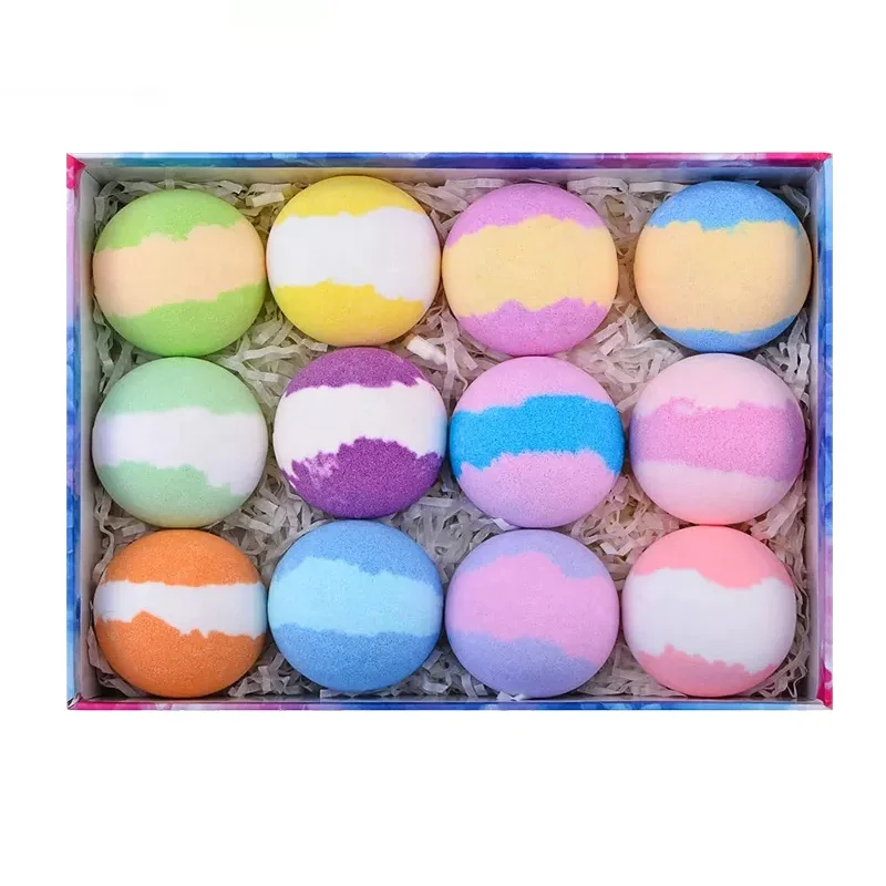 100mg cbd large bath ball set oem private label all natural organic bath bomb with blend essential oil