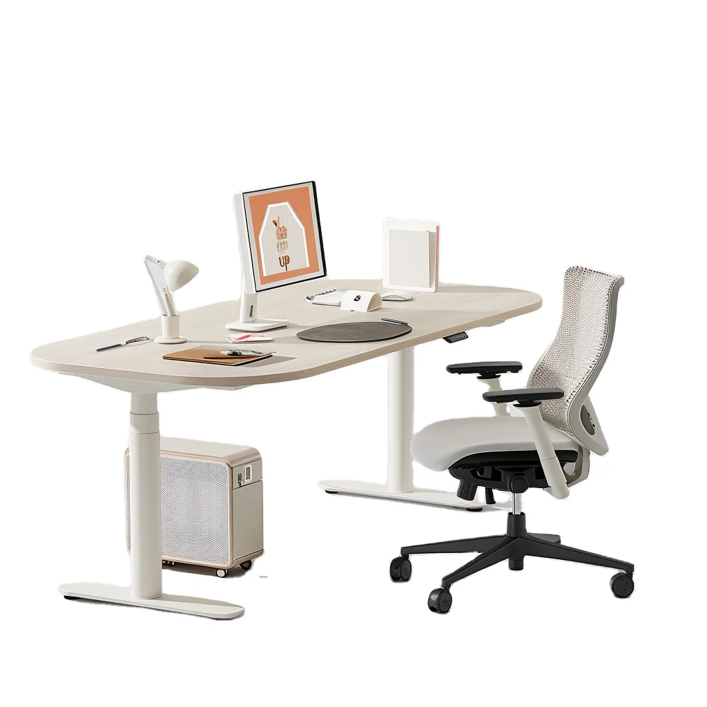 Surprise Price High Tech Luxury Simple Electric Height-Adjustable Executive Desk Professional Stable Lifting Table