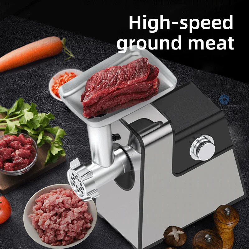 Muti Functional Electric And Low Noise Steel Meat Grinder Vegetable Chopper Slicer Dicer Restaurant Commercial Use
