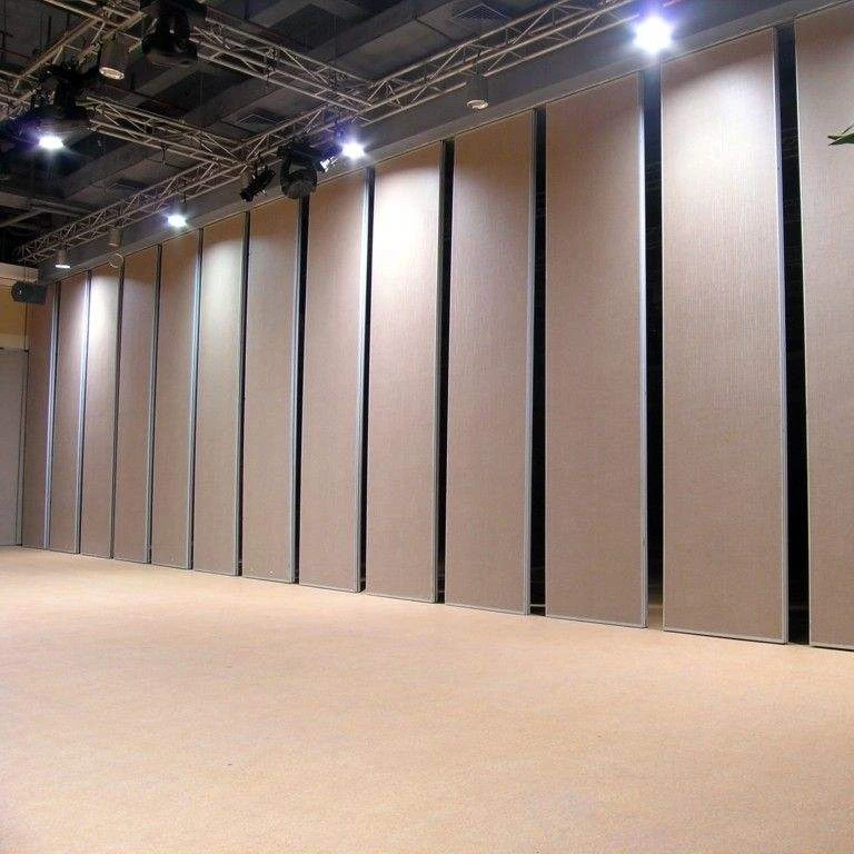 Aluminium partition wall for hotel l movable partition wall for multi-purpose hall sound proof folding door
