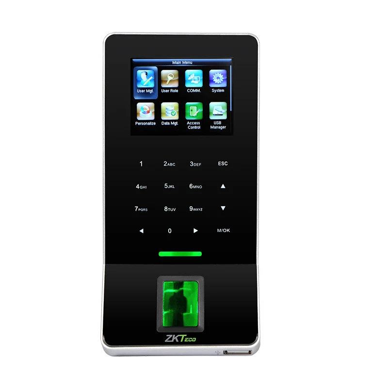 zkteco Office employee facial attendance machine, shop community fingerprint password access control all-in-one machine