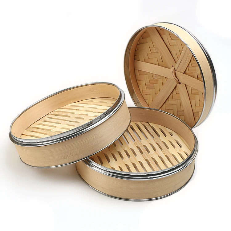 High Quality Performance Customized Premium  Bamboo Steamer