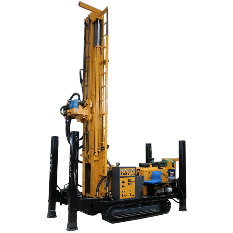 FY350 Hydraulic Power Unit Diesel 300M Depth Mine Drilling Rig All Terrain Vehicle Water Well Drilling Rigs Hot Sale