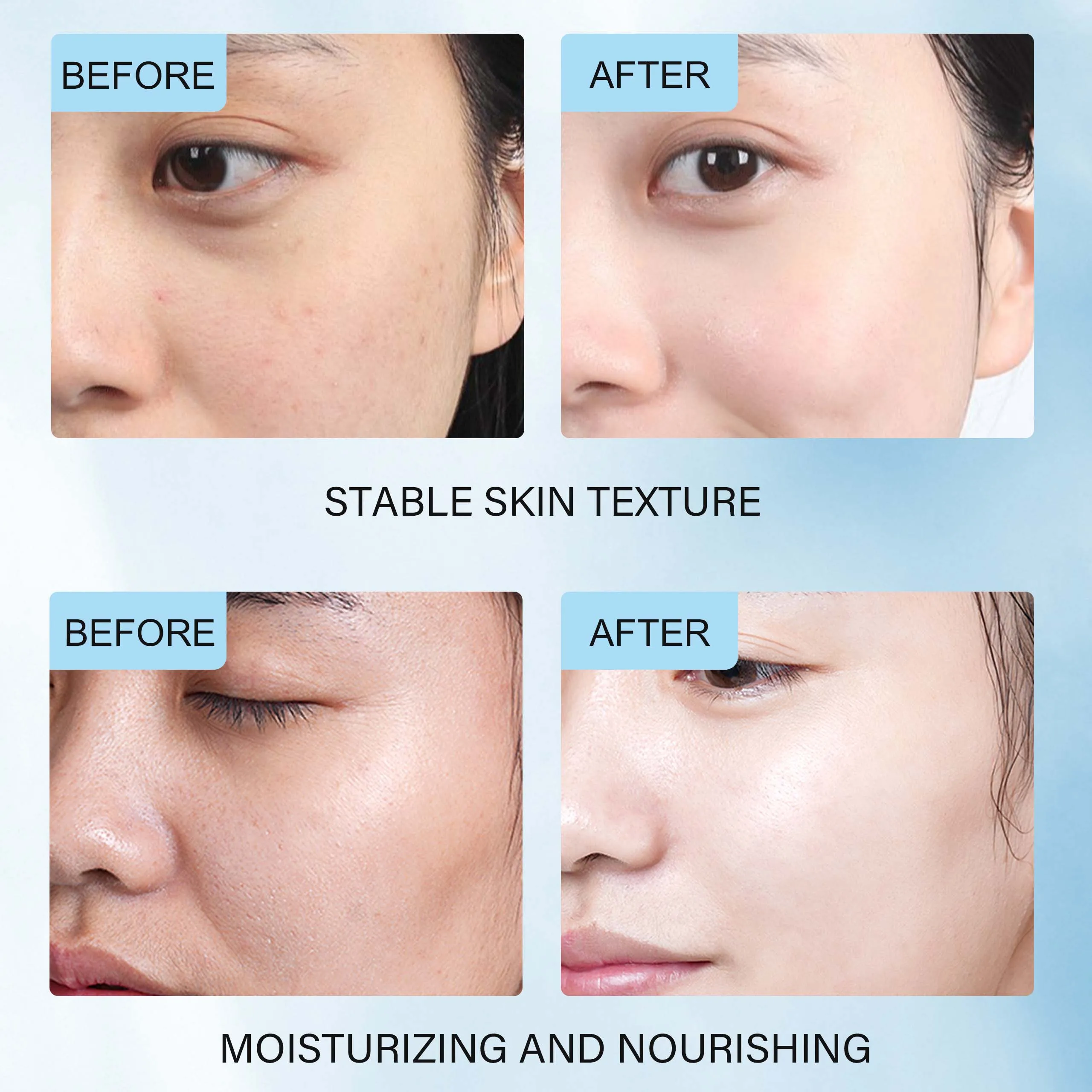 Okady Skincare Product Hyaluronic Acid Moisturizing Vitamin B5 Anti-aging Face Cream Skin Care Set