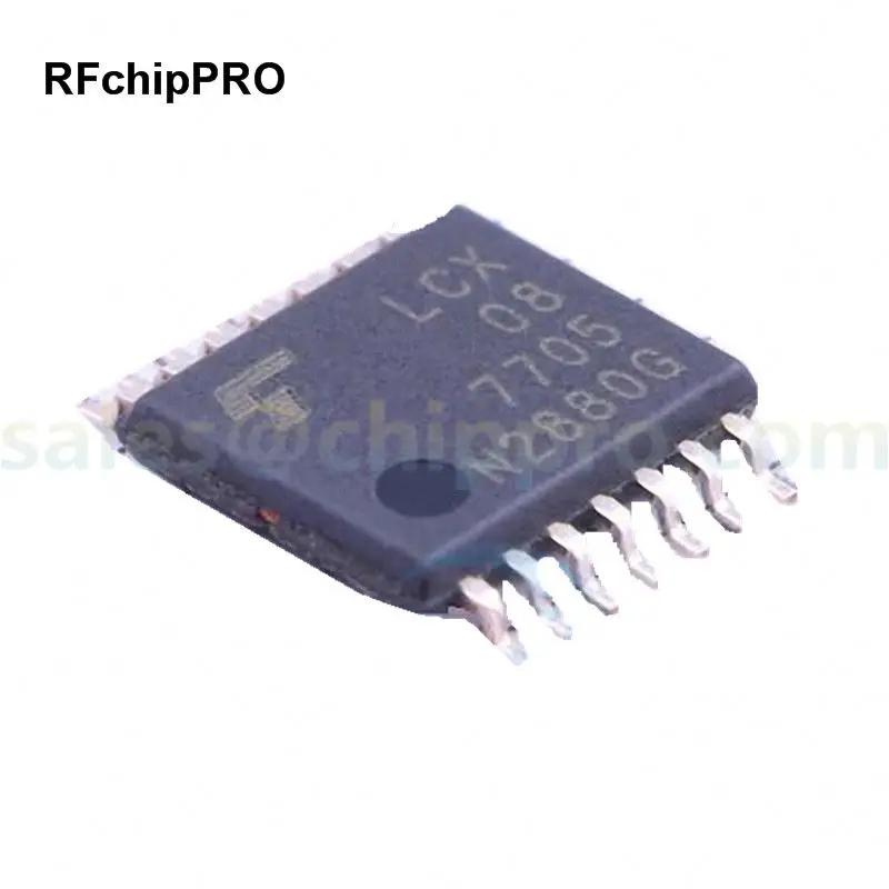 TC74LCX08FT Package:TSSOP-14 Original supply 74 series logic chip