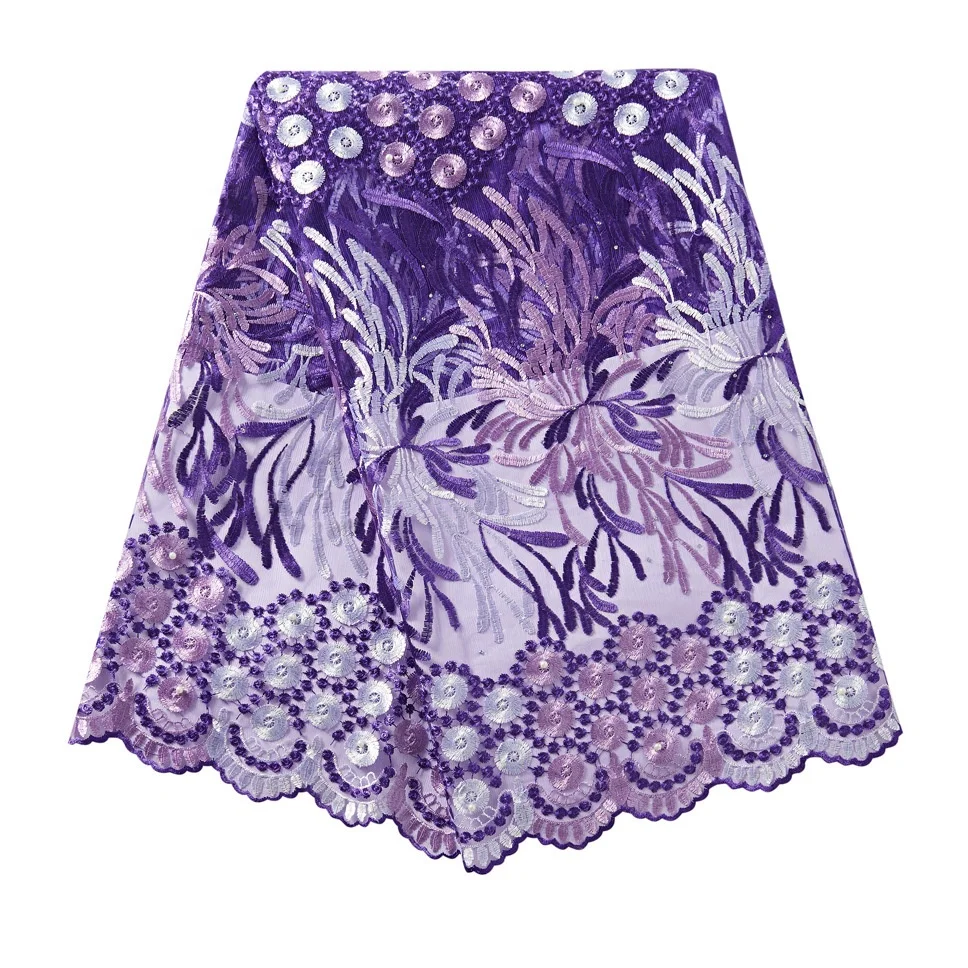 
Beaded Mesh embroidery laces fabrics 