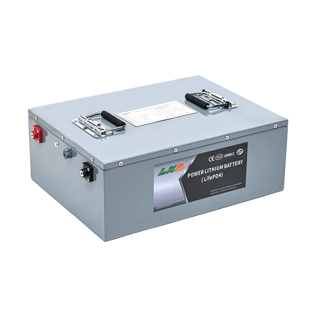 Усовершенствованная батарея LiFePO4 72V 26ah 42ah 50ah с литий-ионными аккумуляторами BMS для электрических вилочных погрузчиков и транспортных