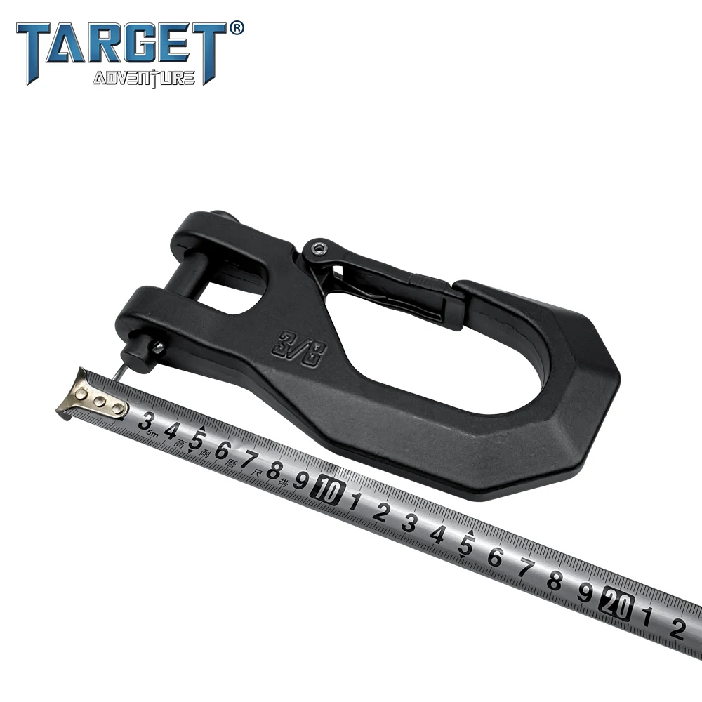 Suitable Winch Heavy Duty Electric Winch Forged Steel Alloy Big Black Hook