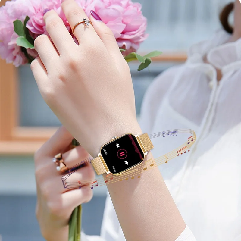 Dial Reloj Smart Watch Women Call New Arrival 2024 Men for Android IOS