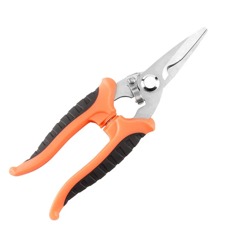 Garden Pruning Shears Stainless Steel Blades Handheld Pruners Set With Anti-slip