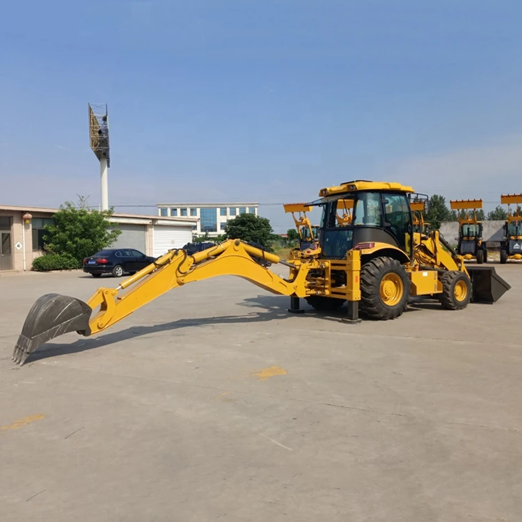 Professional Manufacture Hydraulic Small Backhoe Loader Tractor Loaders Loader Backhoe Mini For Sale