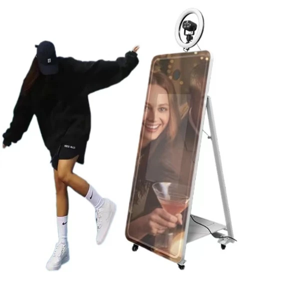 The much-loved phopprint high quality touch screen Magic Mirror photo booth