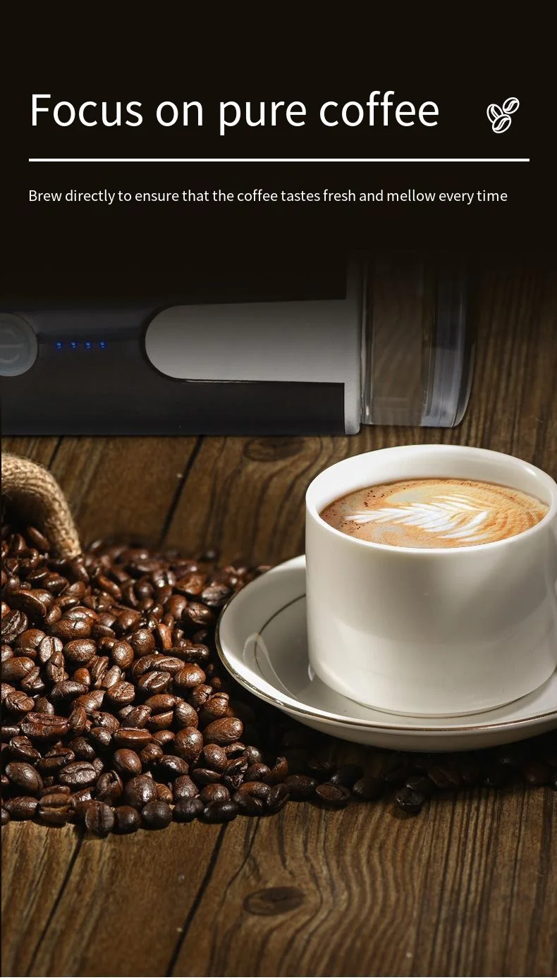 Mobile portable Coffee cup Portable coffee machine wireless Outdoor electric vehicle carrying mini