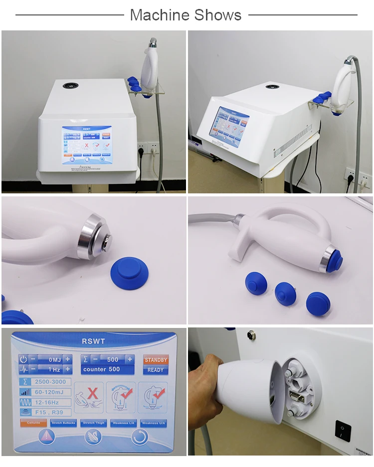 New Design Shockwave Non-invasion Anti-cellulite Muscle Relaxing Body Therapy Massage Equipment for Pain Relief Treatment