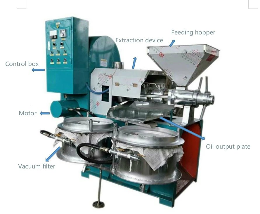 Large Capacity Sunflower Oil Press Professional Machine