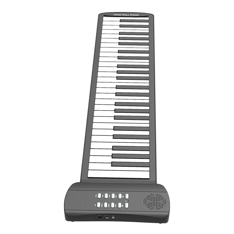 Newest and low price kids piano 49 keys roll up piano toys