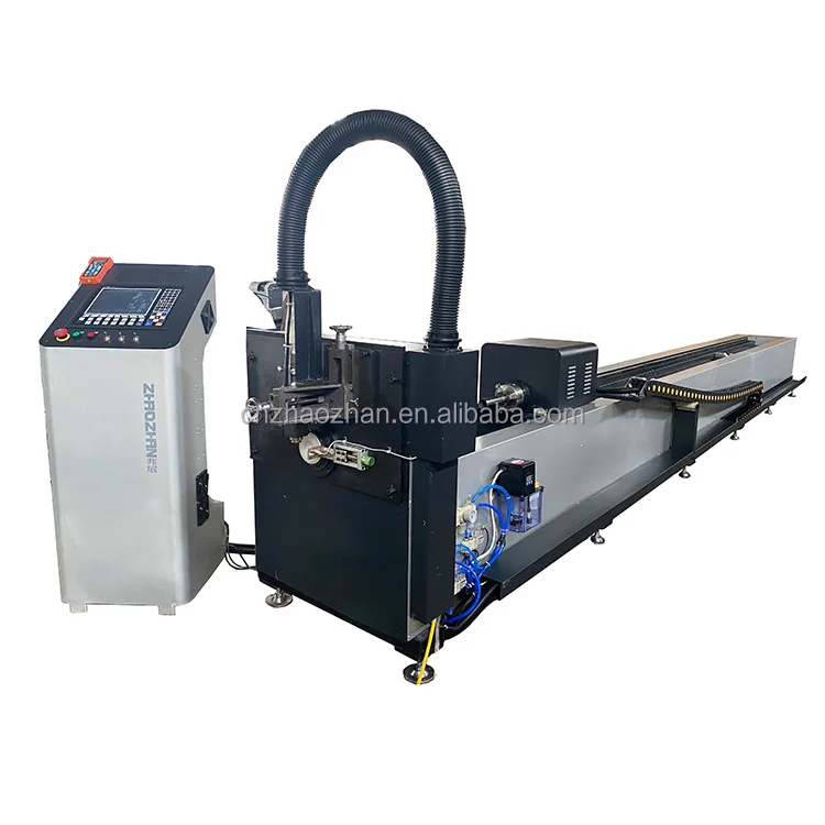 ZHAOZHAN Brand New Professional 1000w fiber laser pipe tube cutting cutter tube machine price