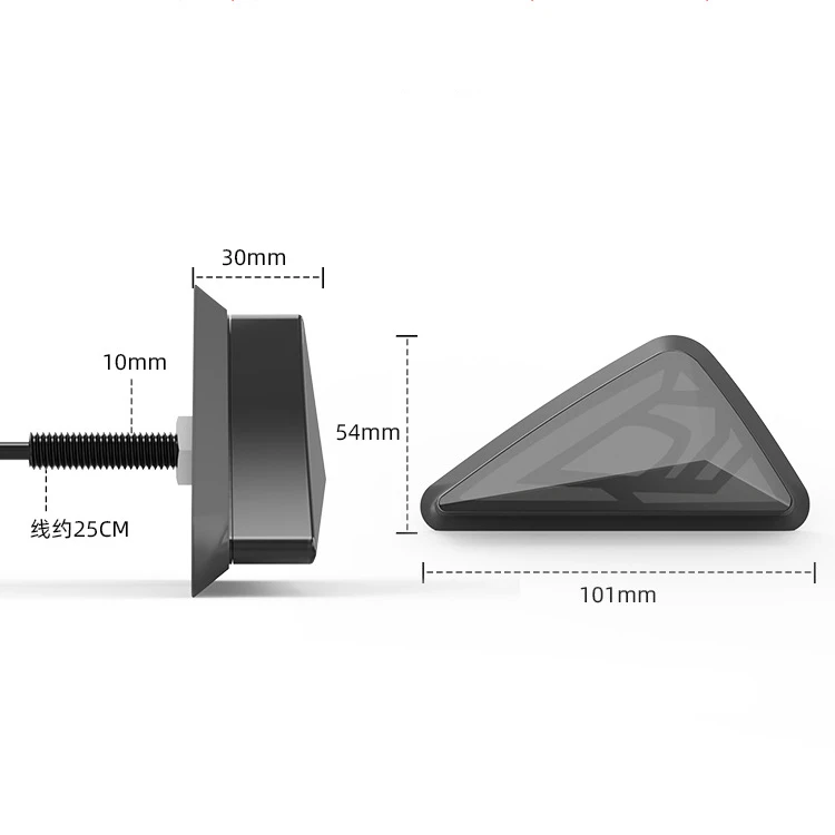 Universal LED Anti-collision Warning Drone Aircraft Strobe Mini Lights Turn Signal Indicator For Motorcycle