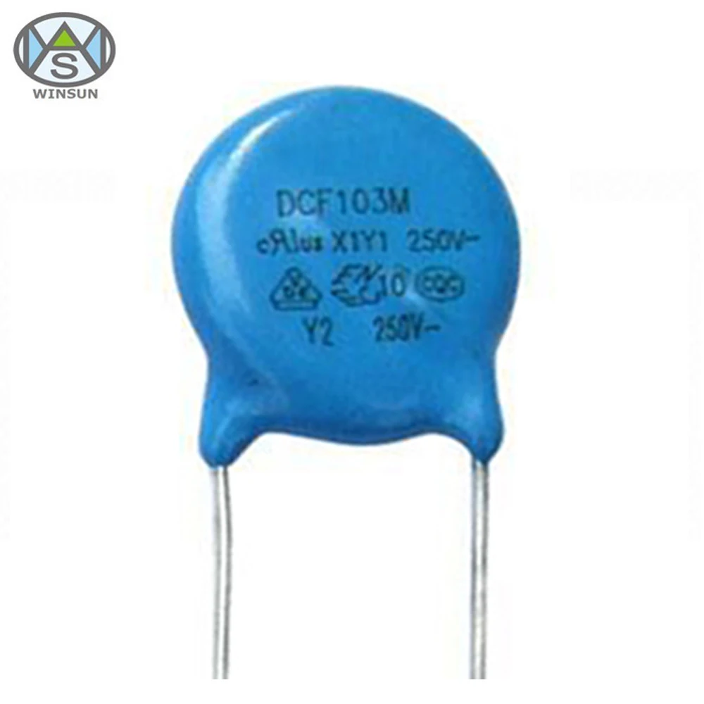 Высокое качество Y2 безопасный конденсатор Pb свободный Керамический дисковый конденсатор