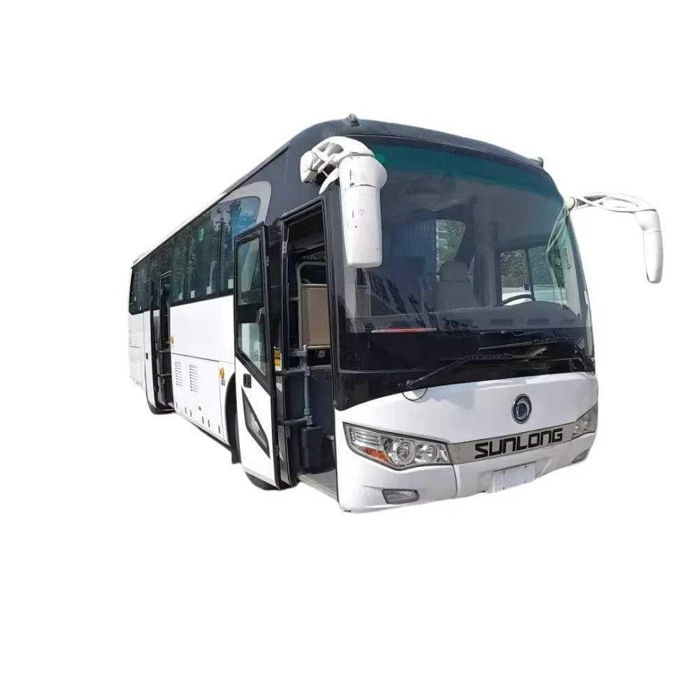 Лучшая цена левосторонний руль Shen long SLK6108AEBEVD3 44-местный Подержанный автобус 10-метровый пассажирский