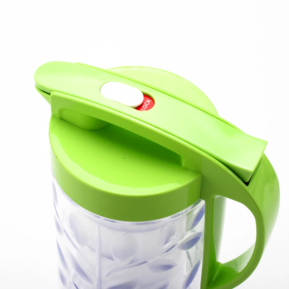 China Manufacturer Food Grade Plastic Jugs Ice Tea Pitcher with Handle plastic jugs