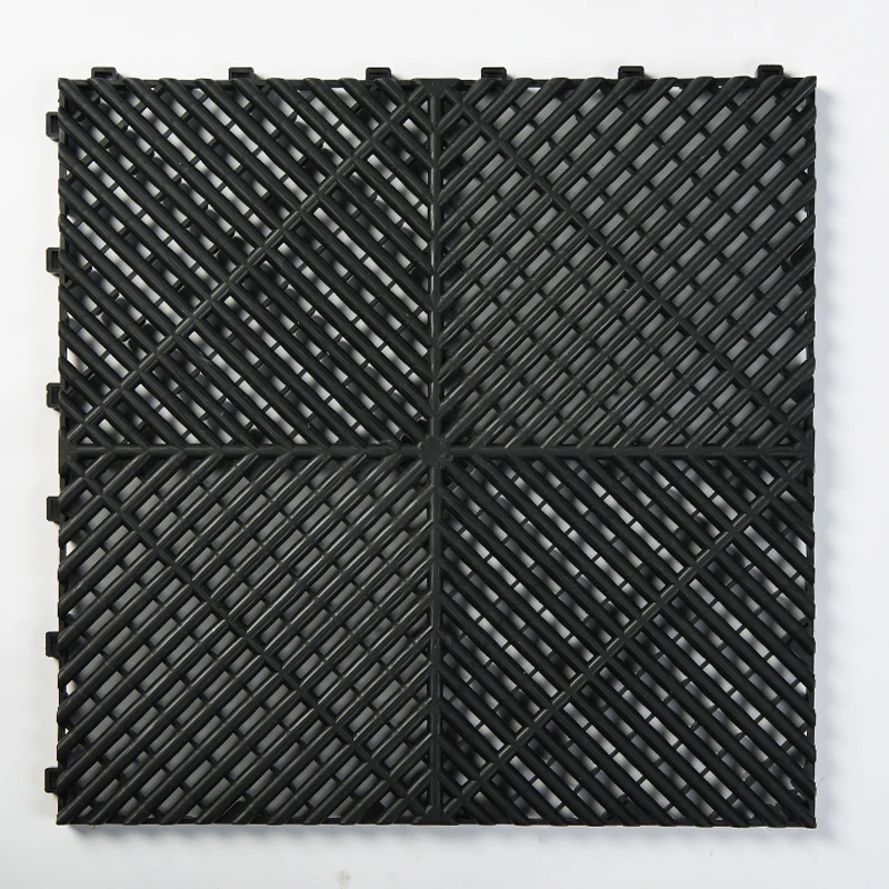Car Wash Grille Shop Plastic Car Floor Drain Car Wash Yard Splicing Grid Anti slip Pad Floor