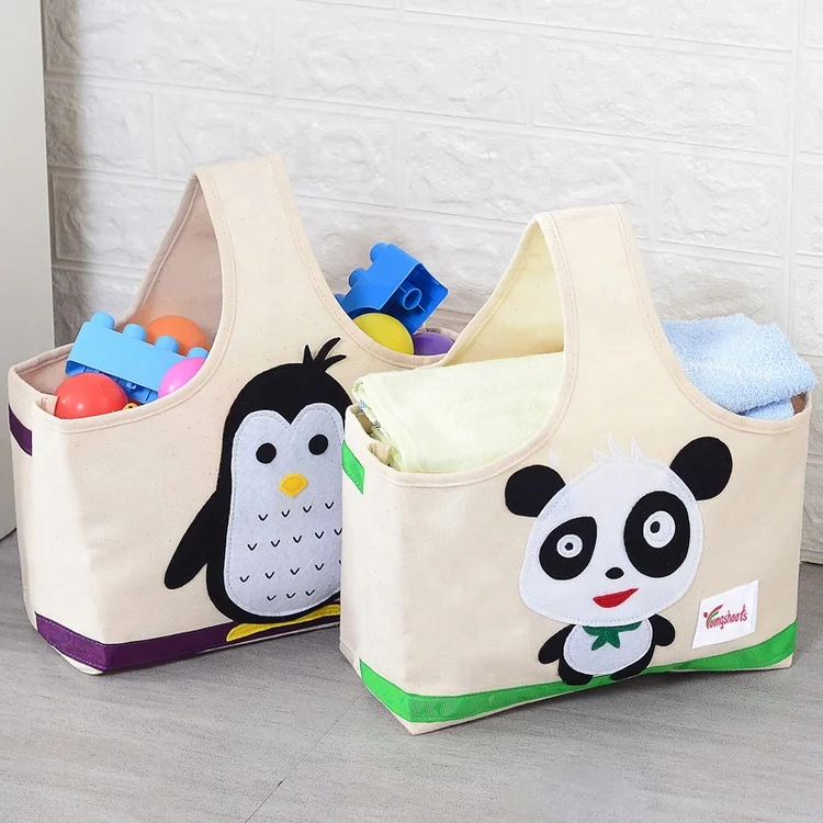 Best New Products Of 2024 Novel Design Factory Price  Folding Laundry Basket Bear Shape Basket For Toys
