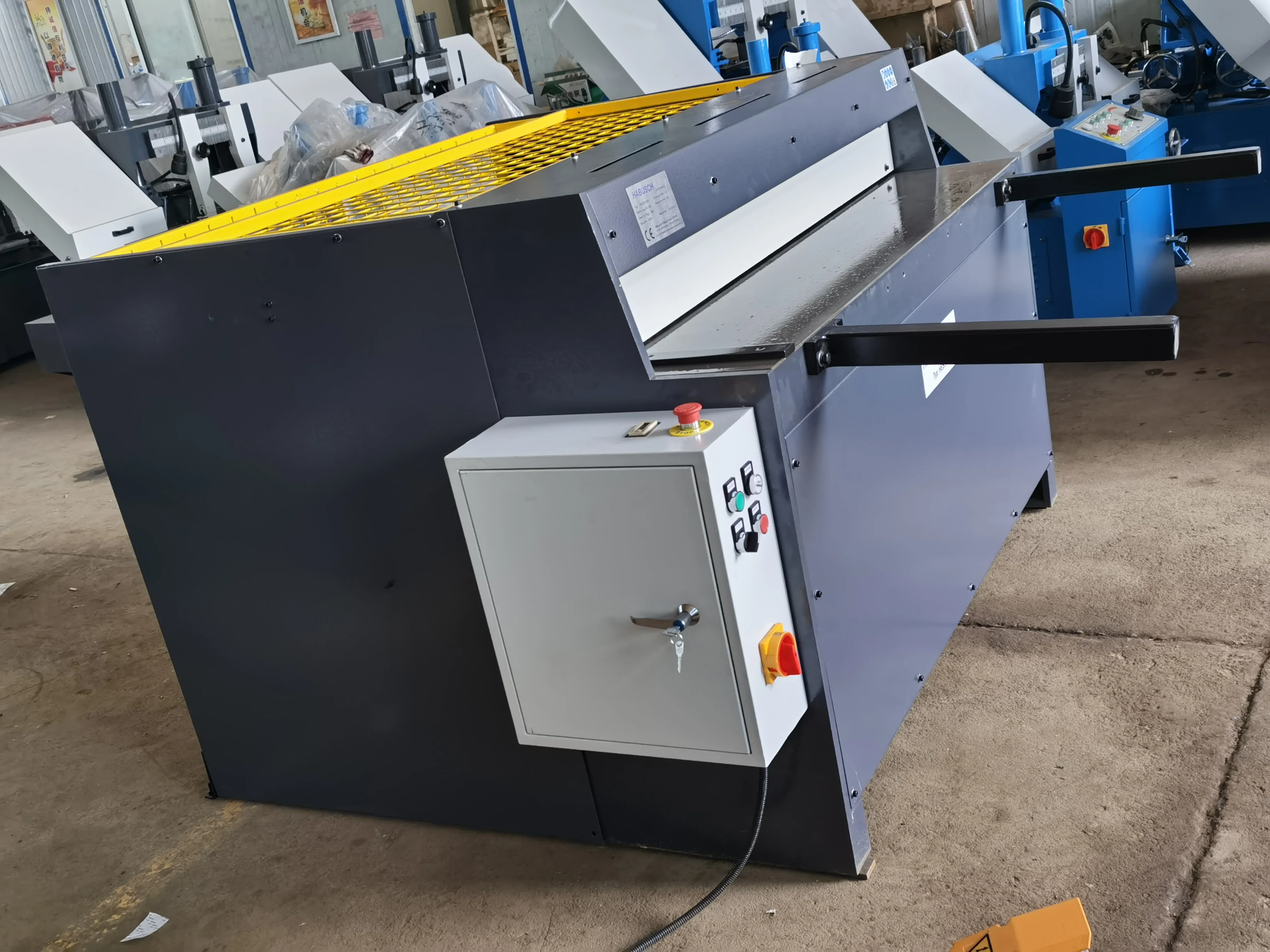 Q11-2X2050 Richon  Electric Steel Plate Guillotine Shear Electrical Shearing Machine metal sheet bending machine