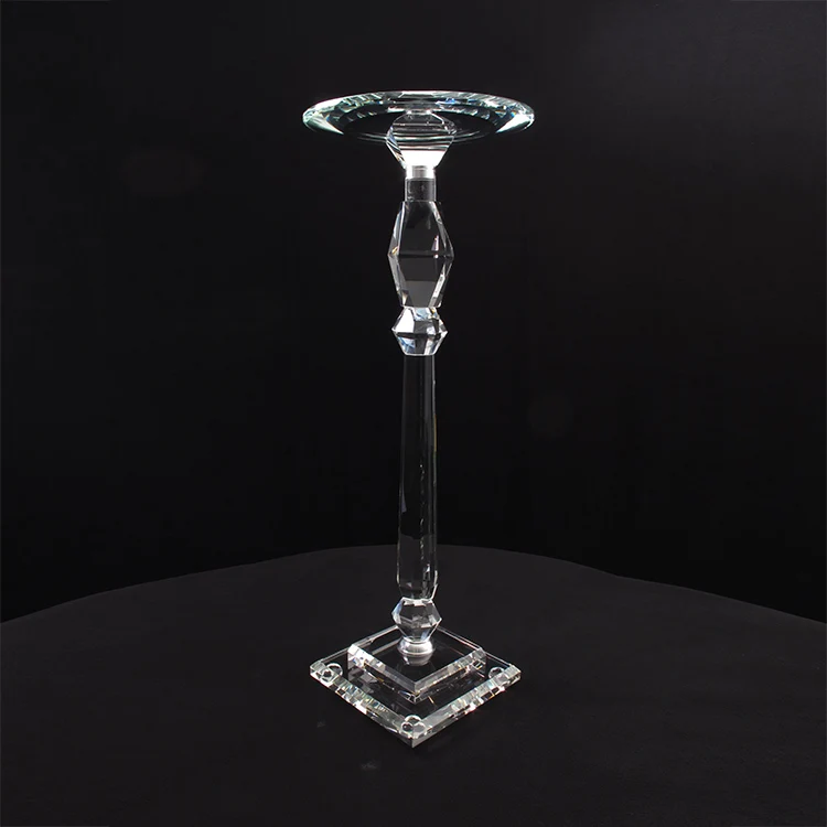 4 arms Crystal Candelabra with Flower Stand MH-1782