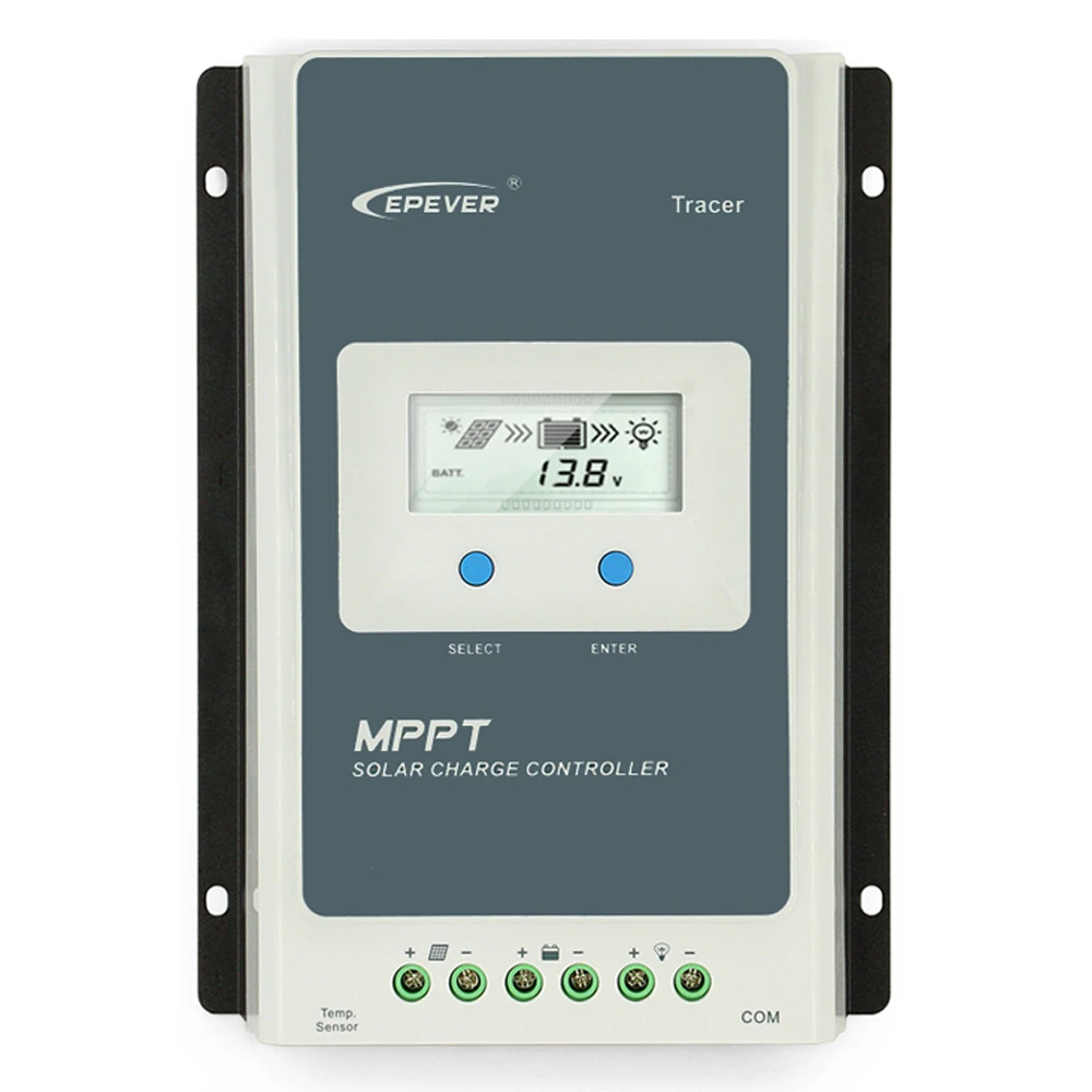 Free Shipping!!! Epever EPsolar MPPT 30A 12V 24V Auto Tracer 3210AN + EBOX-BLE-01+TS-R+RS485-150U Solar Charge Controller