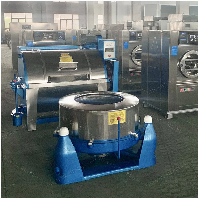 Automation Wool Processing Washing Carpet Spin Dryer Machine