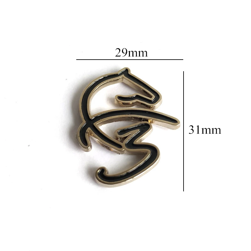 Silver/ UAE Dubai Fazza Hamdan F3 Logo Metal Badge Mobile Phone Sticker