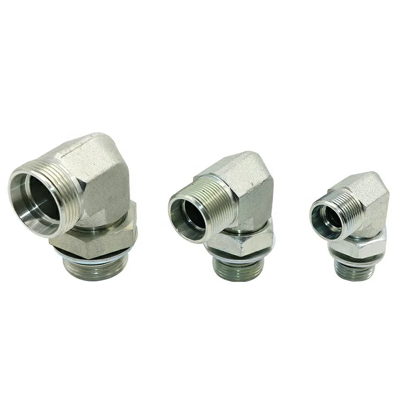  2021 оптовая продажа регулируемые BSP мужские 90 градусов локоть Гидравлические фитинги адаптеры