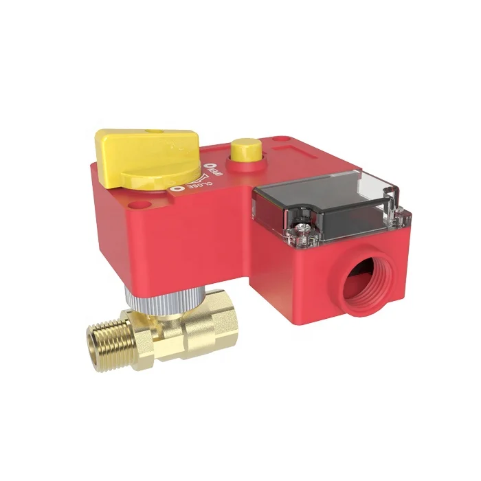 DC 24V Brass Electric Actuated CE Ball Valve For Fire Protection Service BJ51004