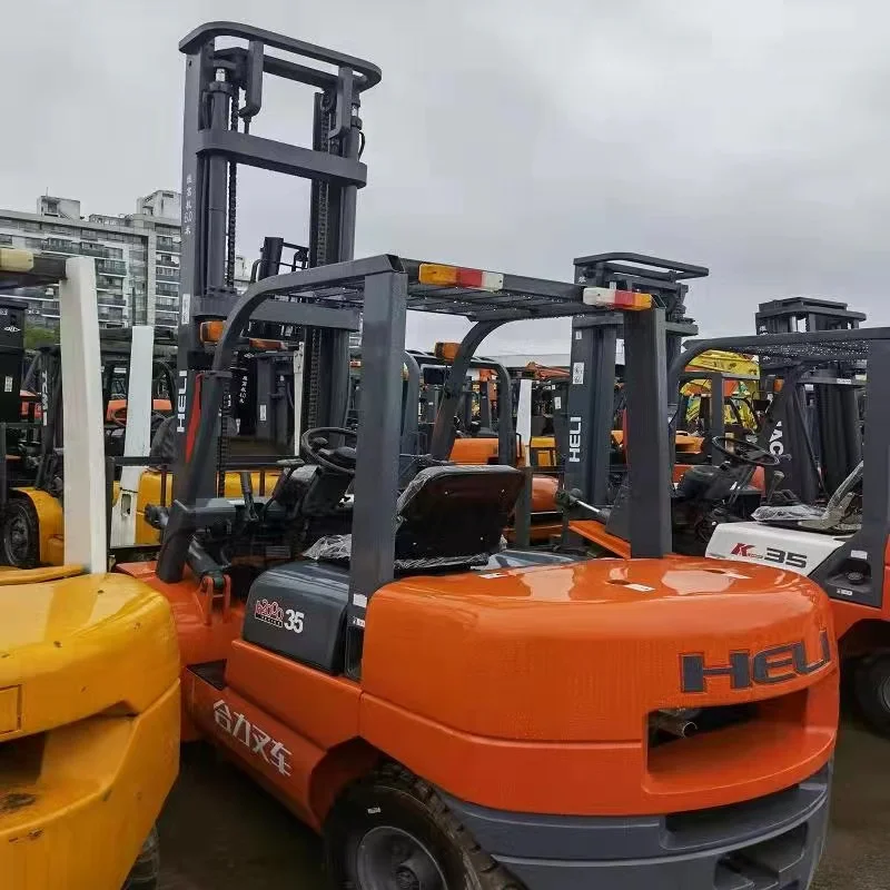 Hot Sale Diesel Forklift HELI 3.5 Ton Forklift Machine CPCD350 in shanghai China